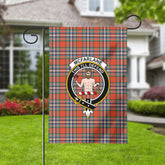 McFarlane Ancient Tartan Crest Garden Flag